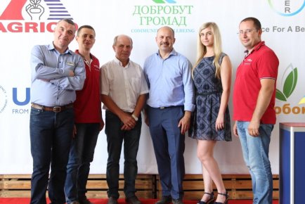 Открытие нового картофелехранилища Агрико Украина